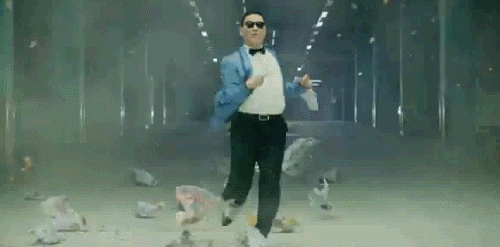 Psy goes Gangnam style.