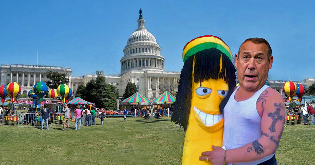 Ohio man squanders life savings on carnival game.