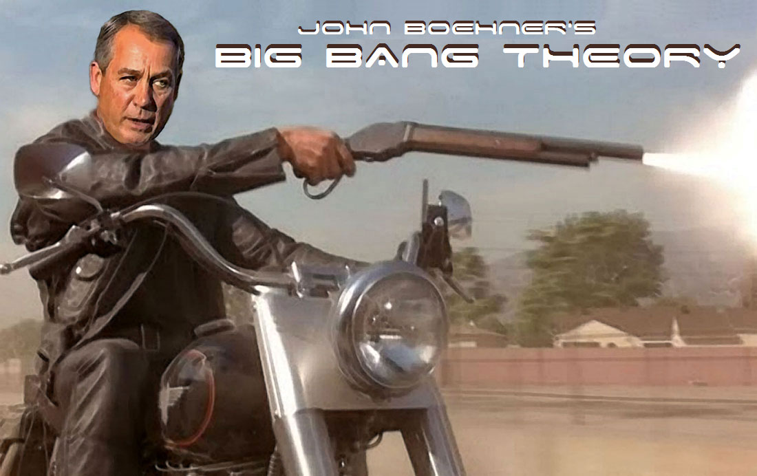 JOHN BOEHNER'S BIG BANG THEORY series announced.