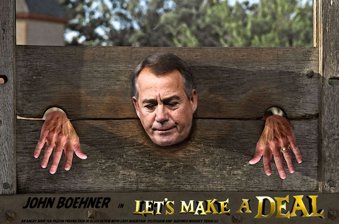 John Boehner to guest host LETS MAKE A DEAL.
