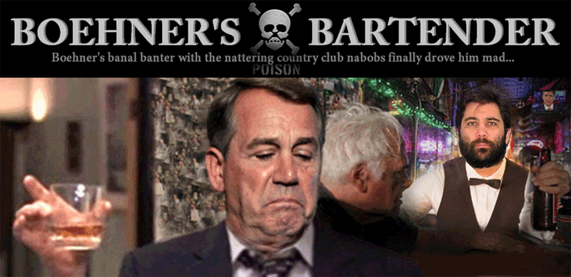 BOEHNER'S BARTENDER