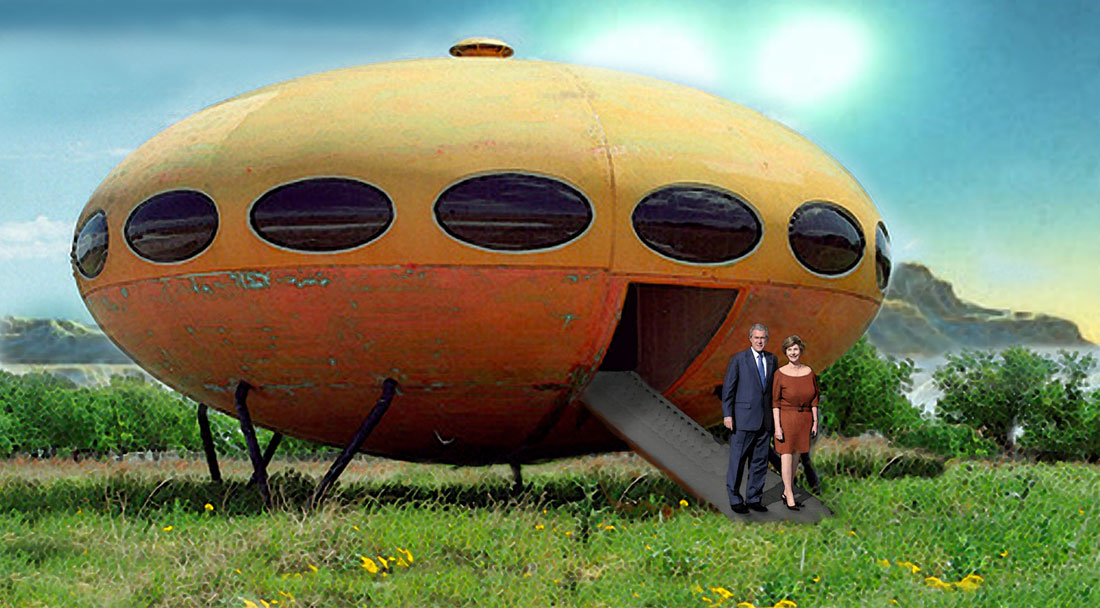 Alternate Universe Bush concedes to having many regrets.
