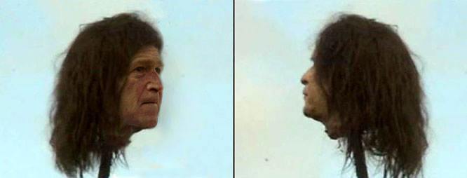 Bush head on stick in HBO Game Of Thrones