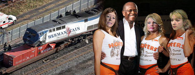 Cain train
      mounts sexy Atlanta boxcar.