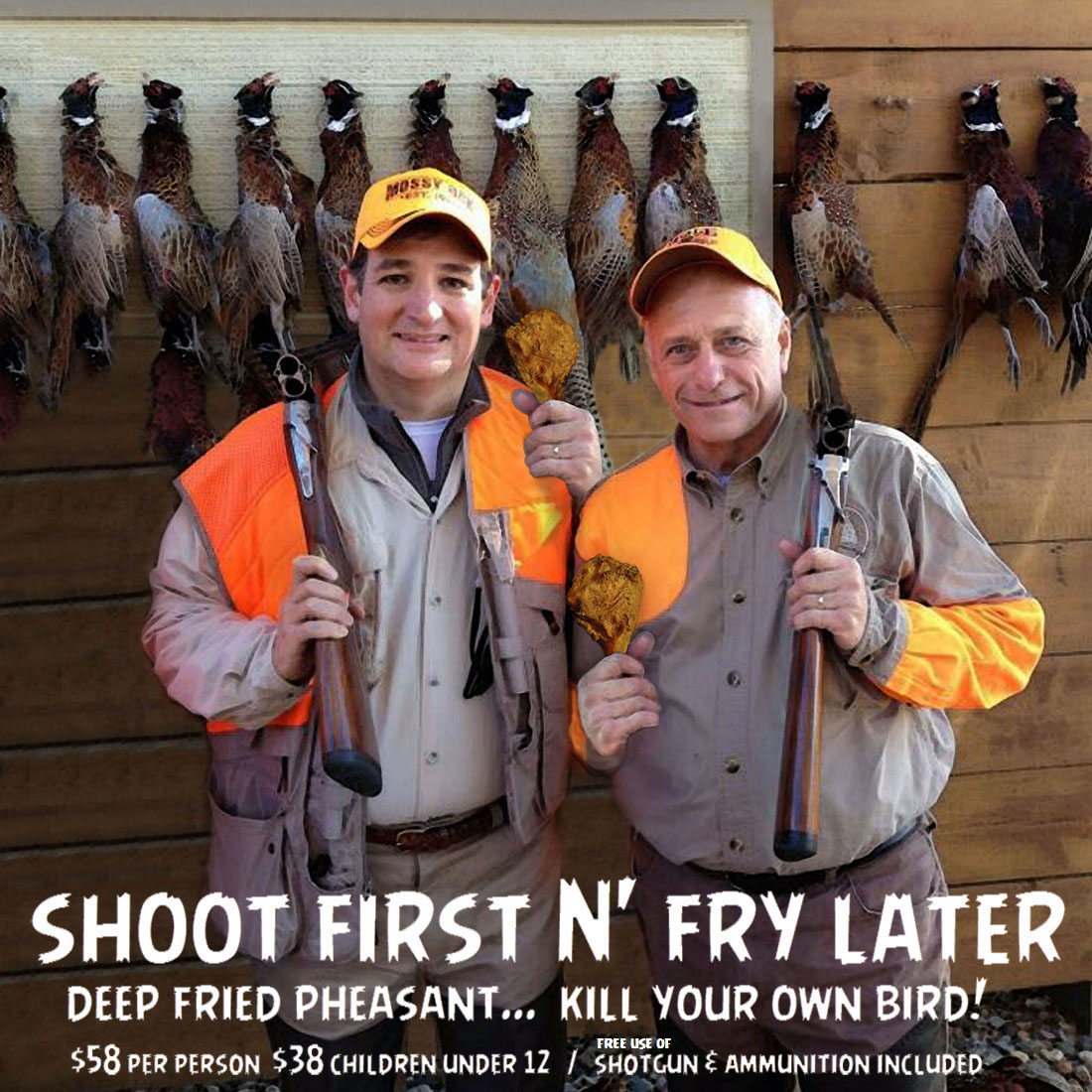NRA's LEAD CHEF features Iowa's Shoot N' Fry Fried Pheasant