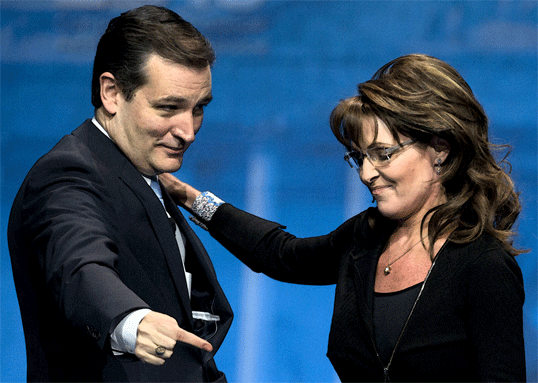 Ted Cruz kinky stinky finger habit.
