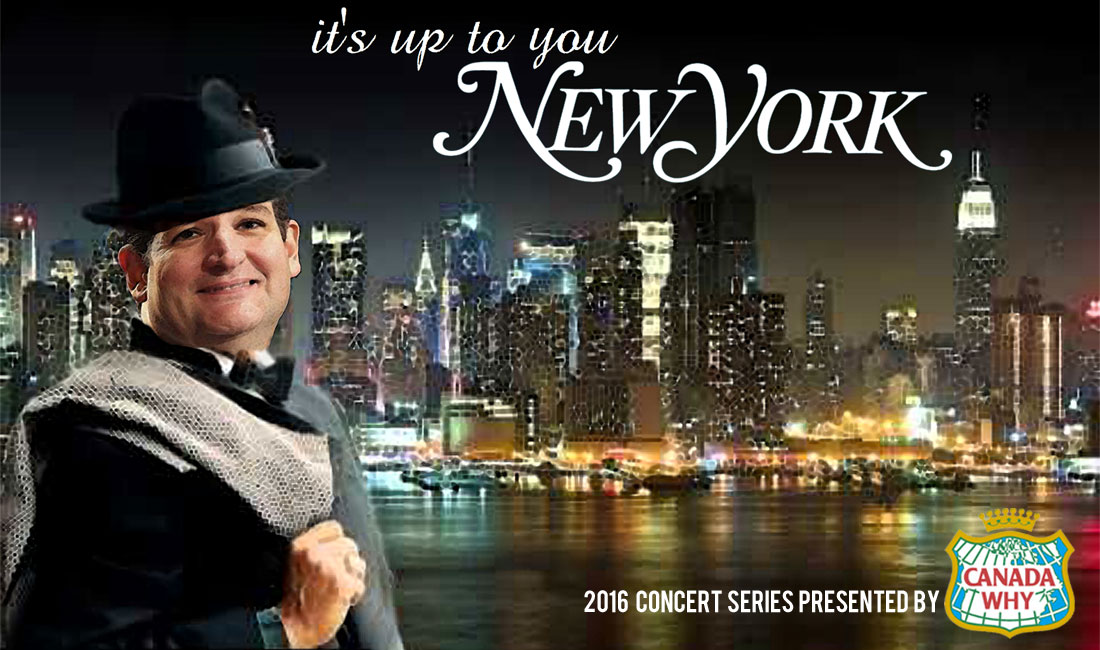 IT'S UP TO YOU NEW YORK - CONCERT PRESENTED BY CANADA WHY