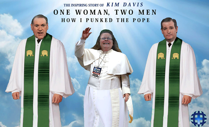 KIM DAVIS - ONE WOMAN TWO MEN - HOW I PUNKED THE POPE