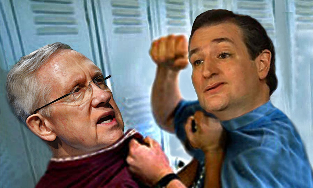 Reid complains about schoolyard bully.