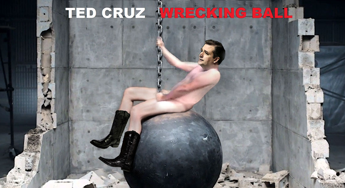 TED CRUZ - WRECKING BALL is a new music album and TV mini-series on FOX WHITE CHANNEL