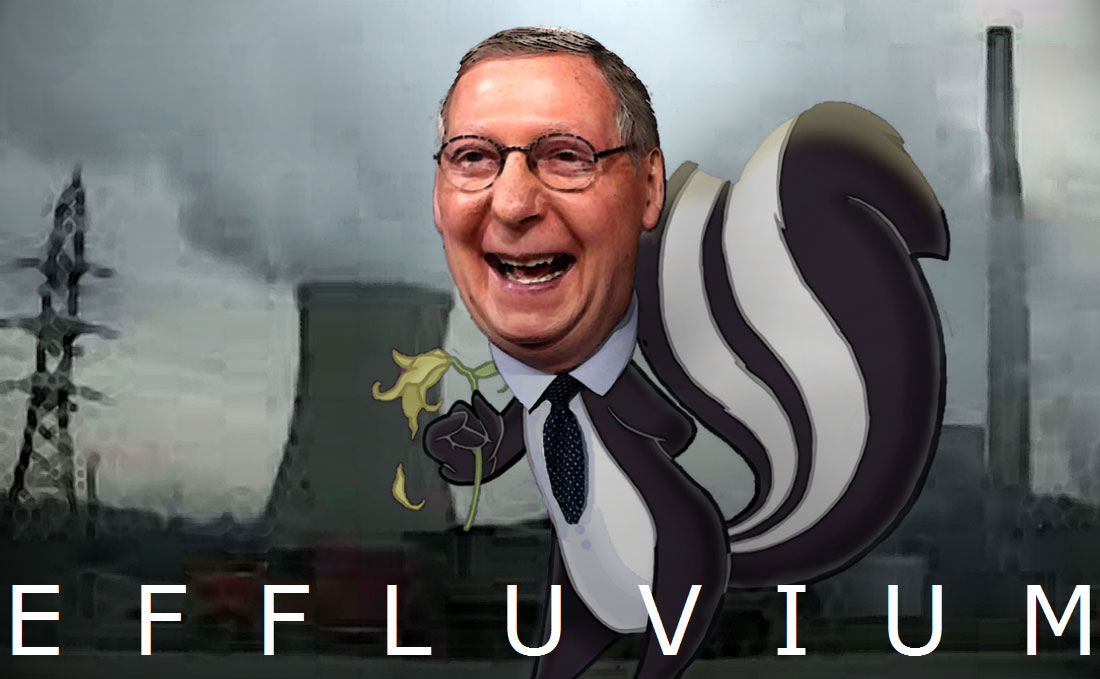 EFFLUVIUM starring Mitch McConnell and Matt Damon