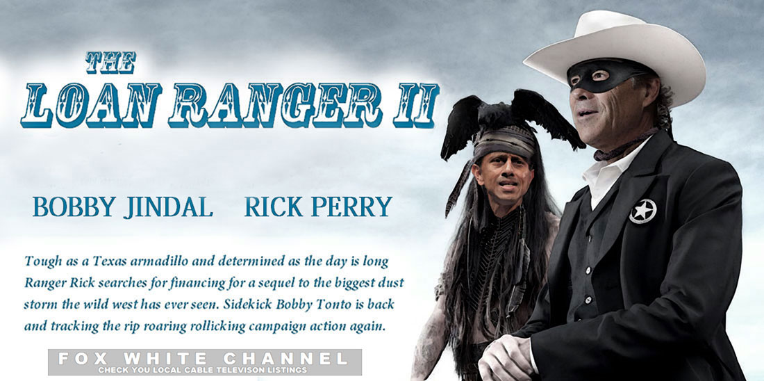 LOAN RANGER II action movie on FOX WHITE.