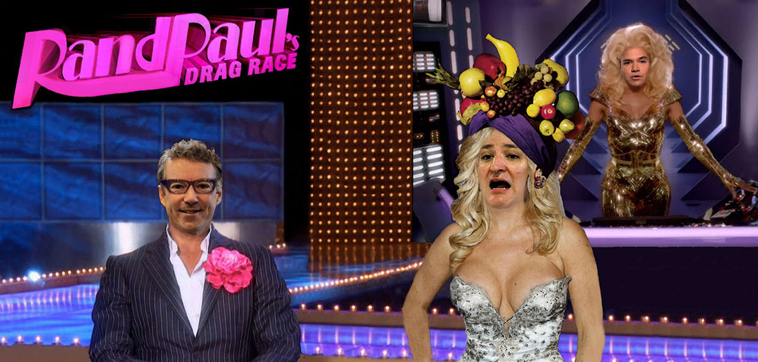 RAND PAUL'S DRAG RACE debuts on GOPink-TV.