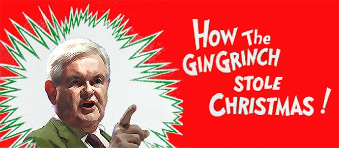 Gingrich
      says poor children need to develop the habit of scrubbing toilets for rich kids.