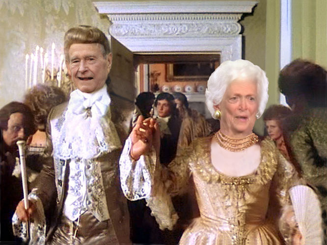 Palin makes Barbara Bush's blue blood boil.