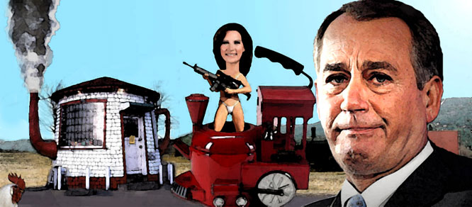 Showdown brewing while Boehner fights to hold back tears!
