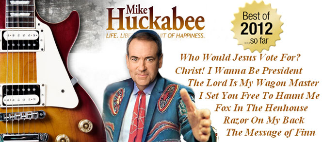 Huckabee is the first candidate to release
      his record on CD.