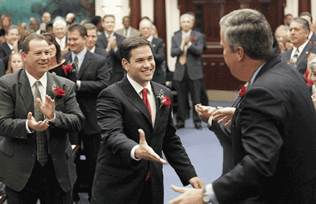 Marco Rubio is a devoted disciple of the book of Jeb.