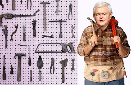 Newt wants hammer time on food stamps.