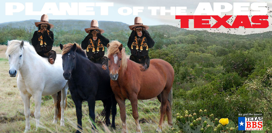 PLANET OF THE APES - TEXAS