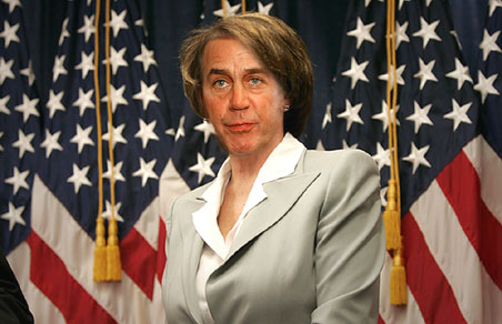 Boehner is eager to step into Pelosi's shoes.