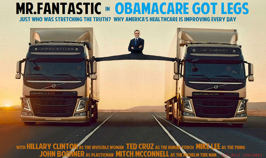 MR.FANTASTIC IN OBAMACARE GOT LEGS