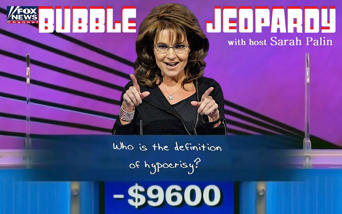 FOX NEWS BUBBLE JEOPARDY WITH HOST SARAH PALIN