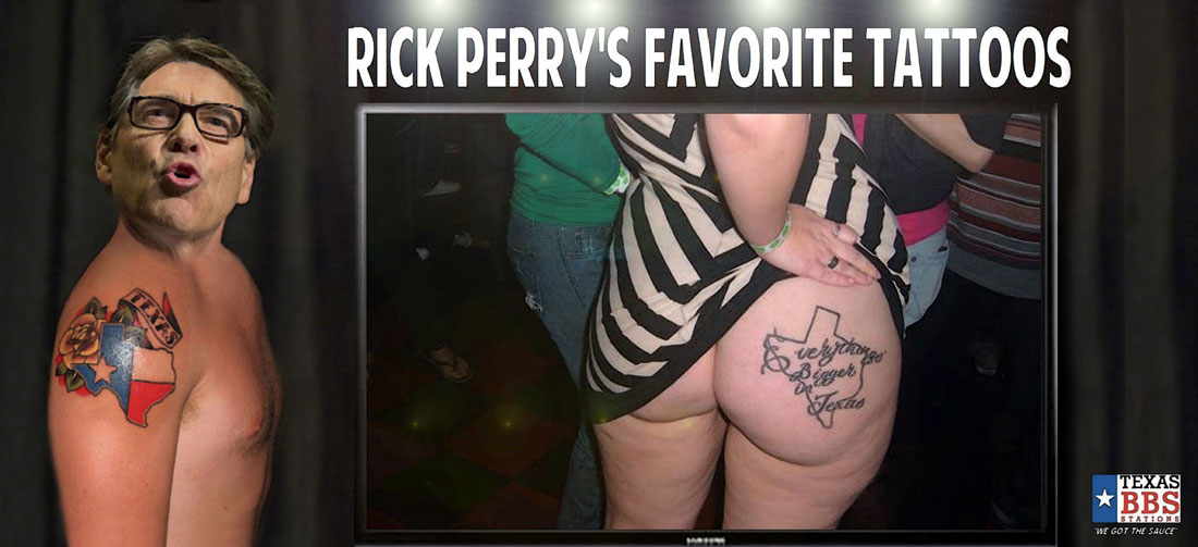 RICK PERRY'S FAVORITE TATTOOS