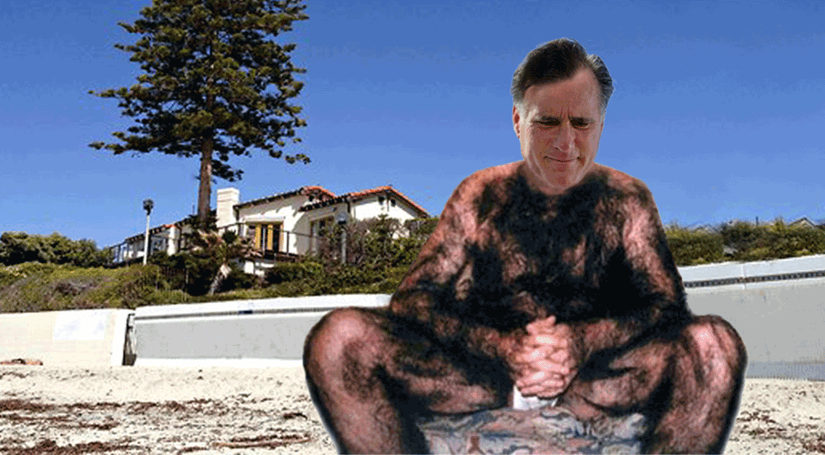 Romney unzipped!