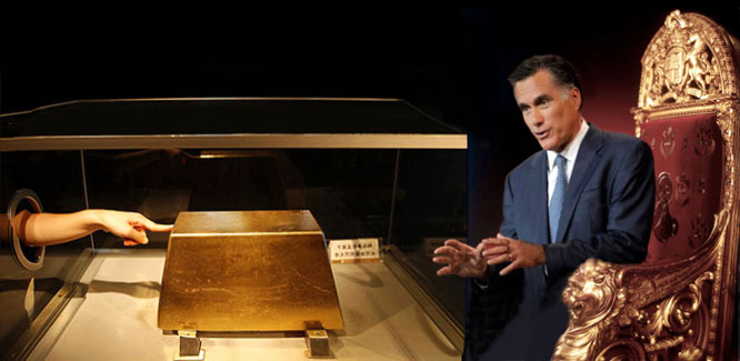 Mitt Romney's secret weapon is his personal wealth.