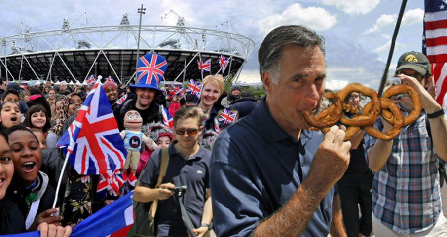 Mitt belittled in Britain!