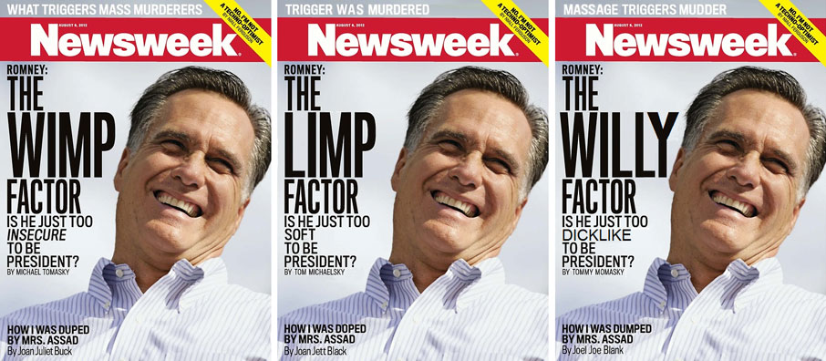 Romney appears on Newsweek cover!
