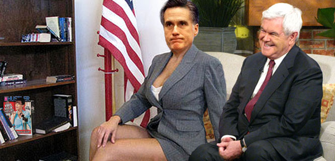 A
      fourth Gingrich marriage may anger God.