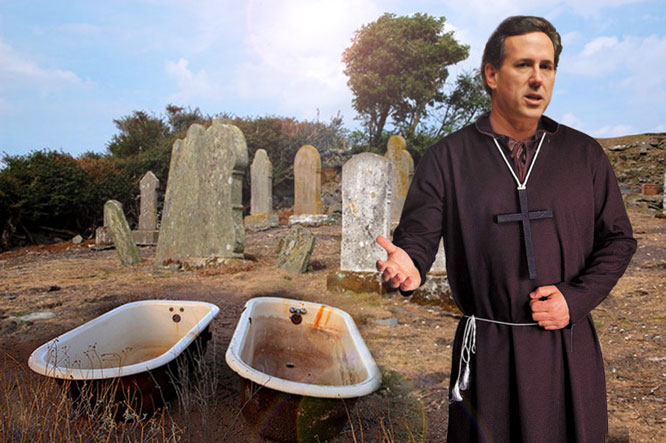 Santorum Says All Contraception Wrong!
