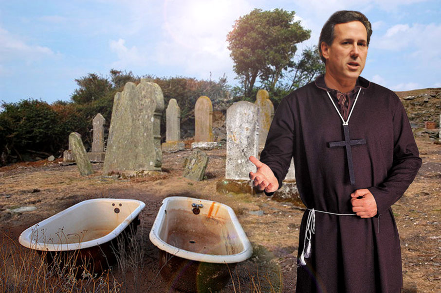 Santorum Says All Contraception Wrong! 