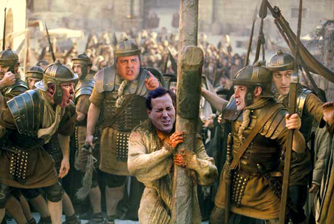 Santorum has passion!