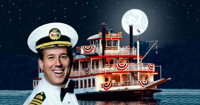 Santorum finds support up the Yazoo.