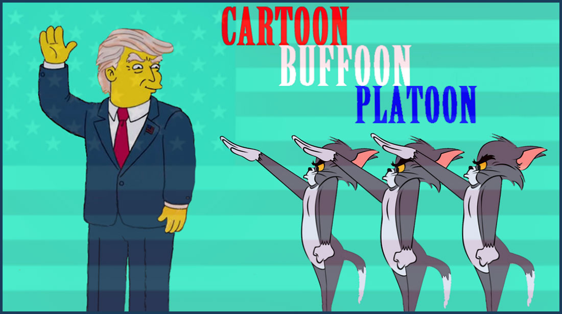 CARTOON BUFFOON PLATOON