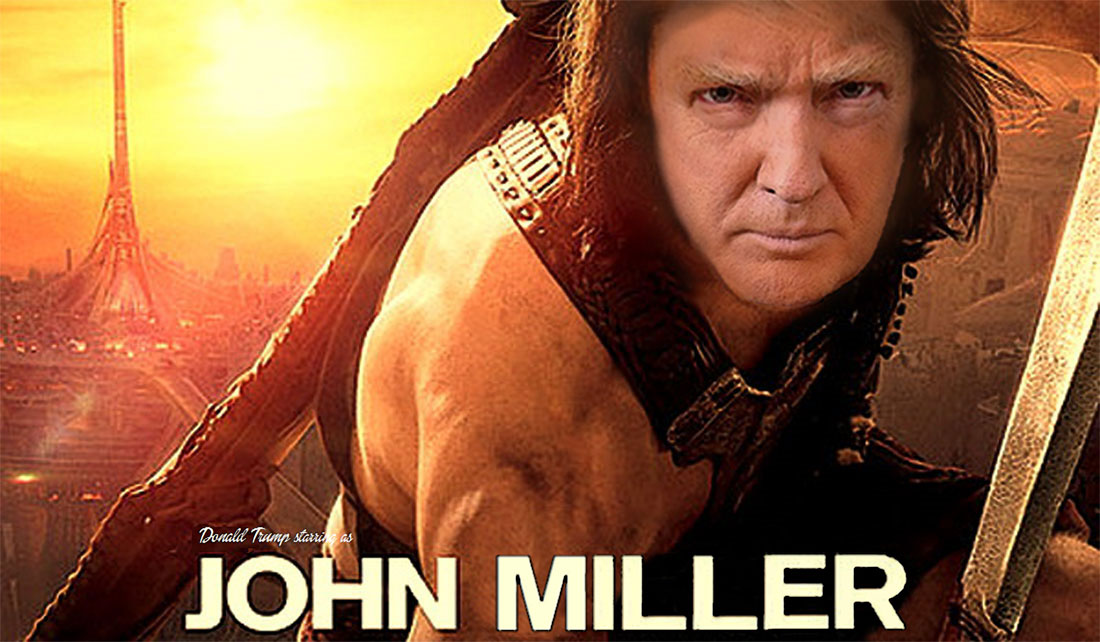 DONALD TRUMP starring in JOHN MILLER