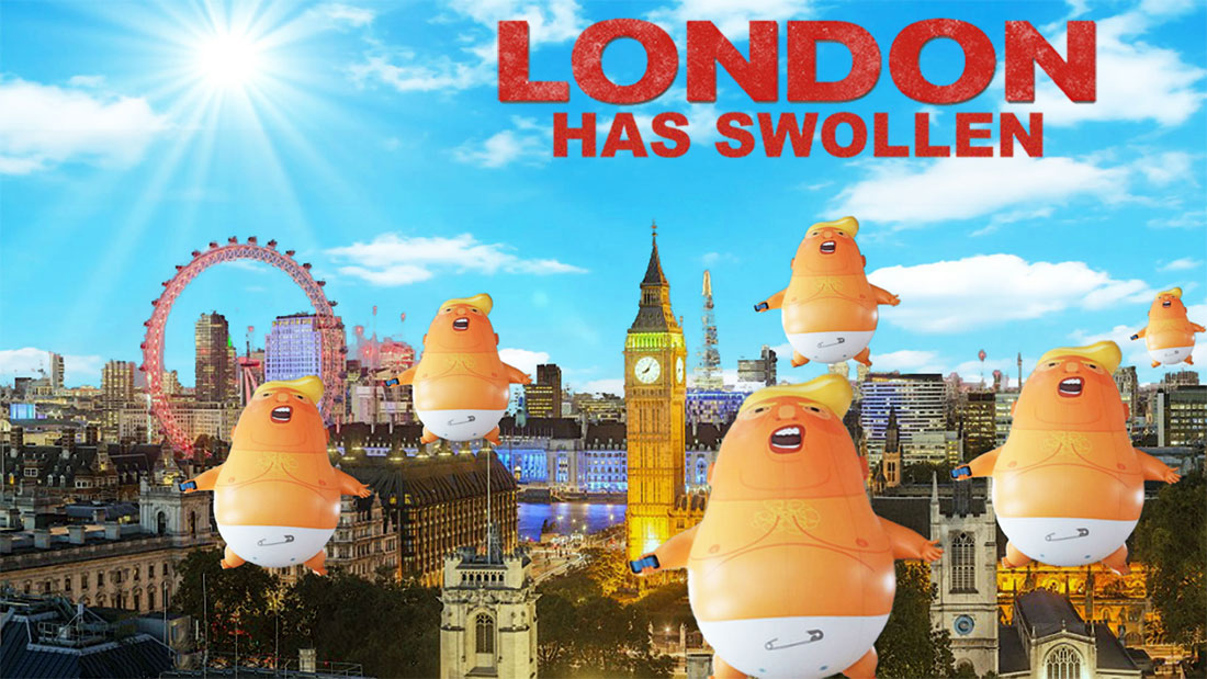 LONDON HAS SWOLLEN