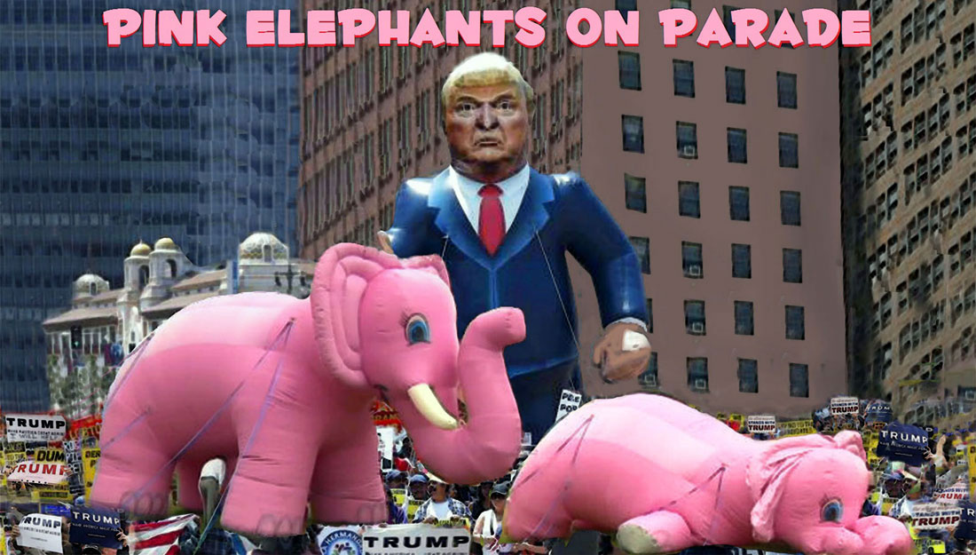 PINK ELEPHANTS ON PARADE