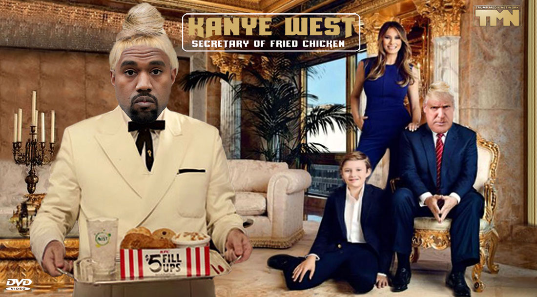 KANYE WEST- SECRETARY OF FRIED CHICKEN