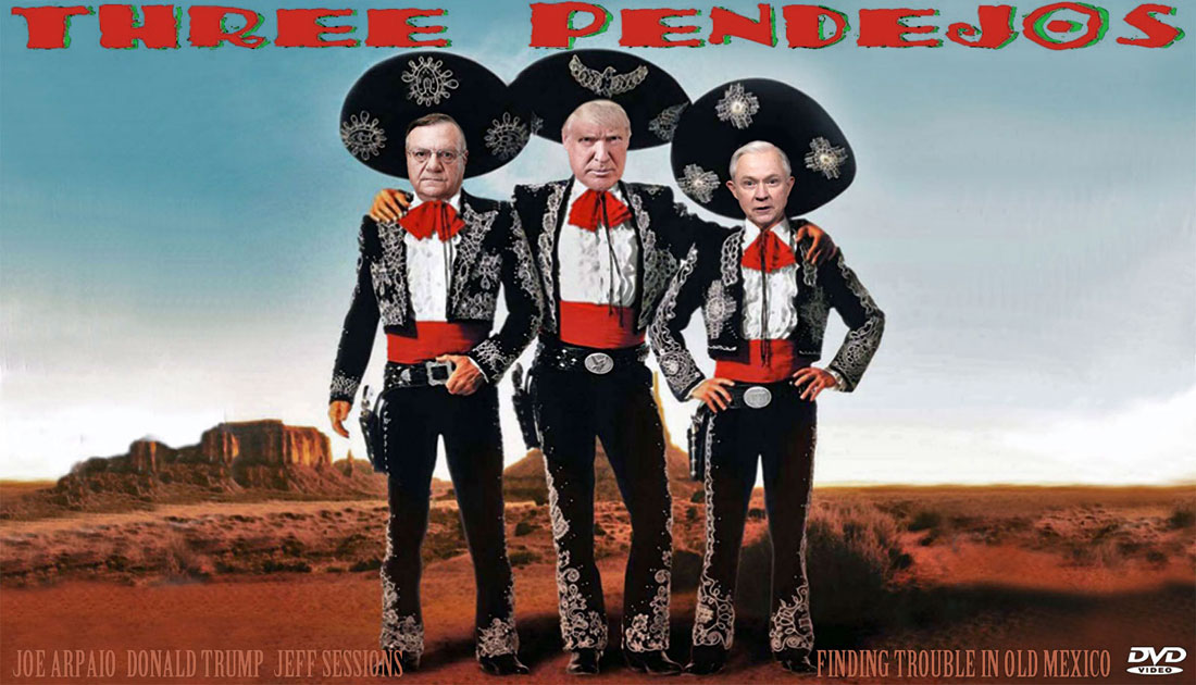 THREE PENDEJOS