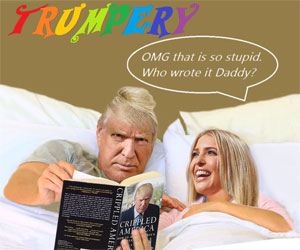 TRUMPERY THE CARTOON BUFFOON